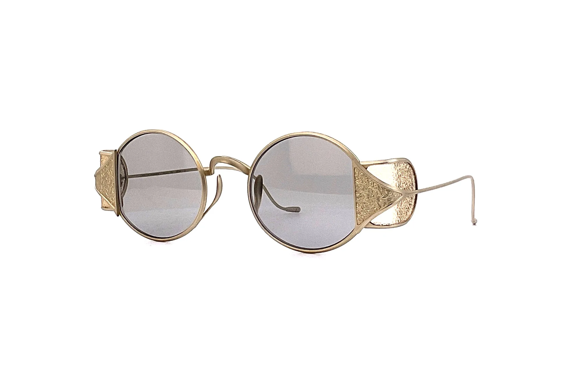 Rigards x Uma Wang The Shanghai Sunglasses Pale Gold/Salmon