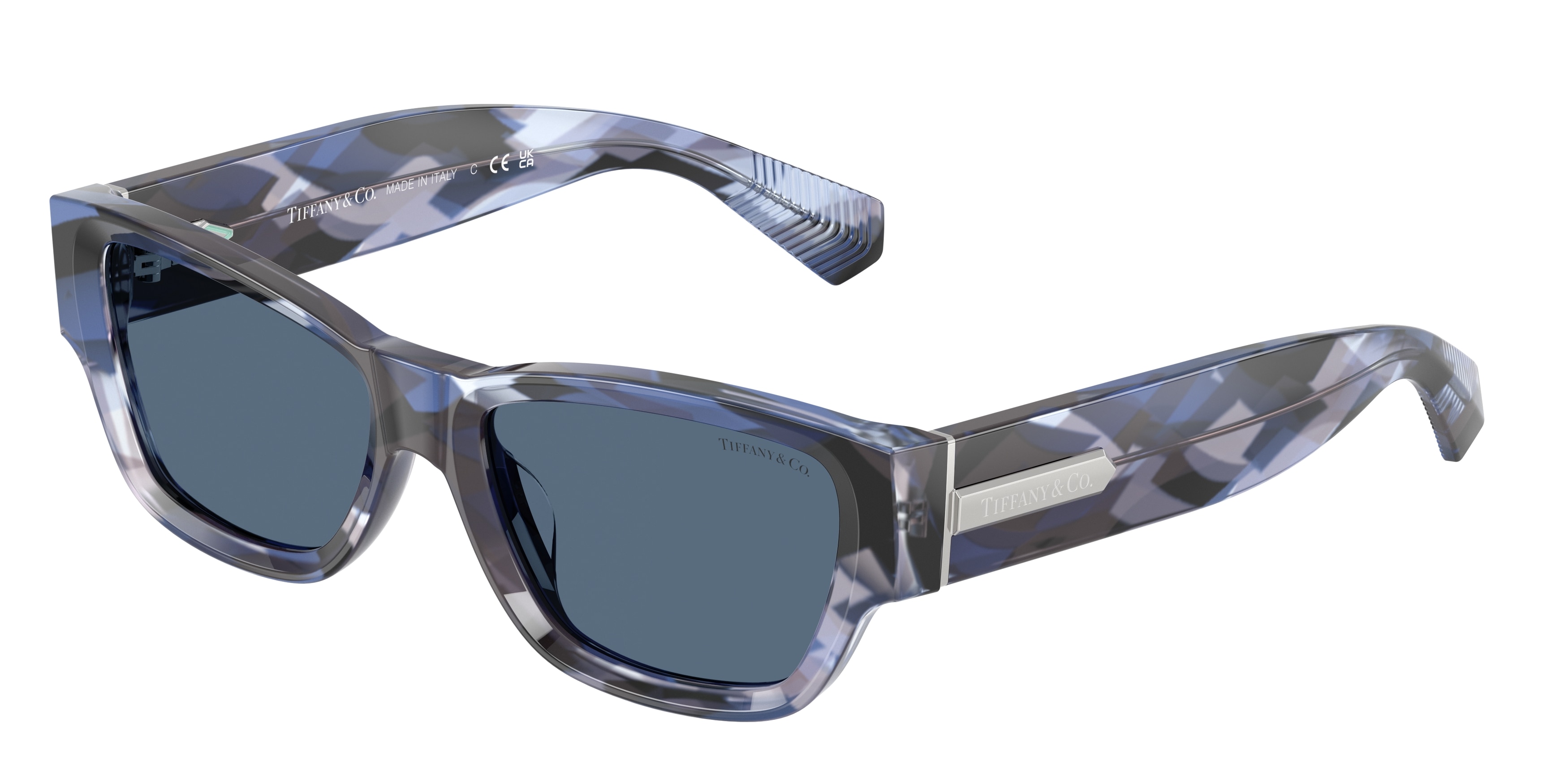 Geometric Xanh Navy Havana