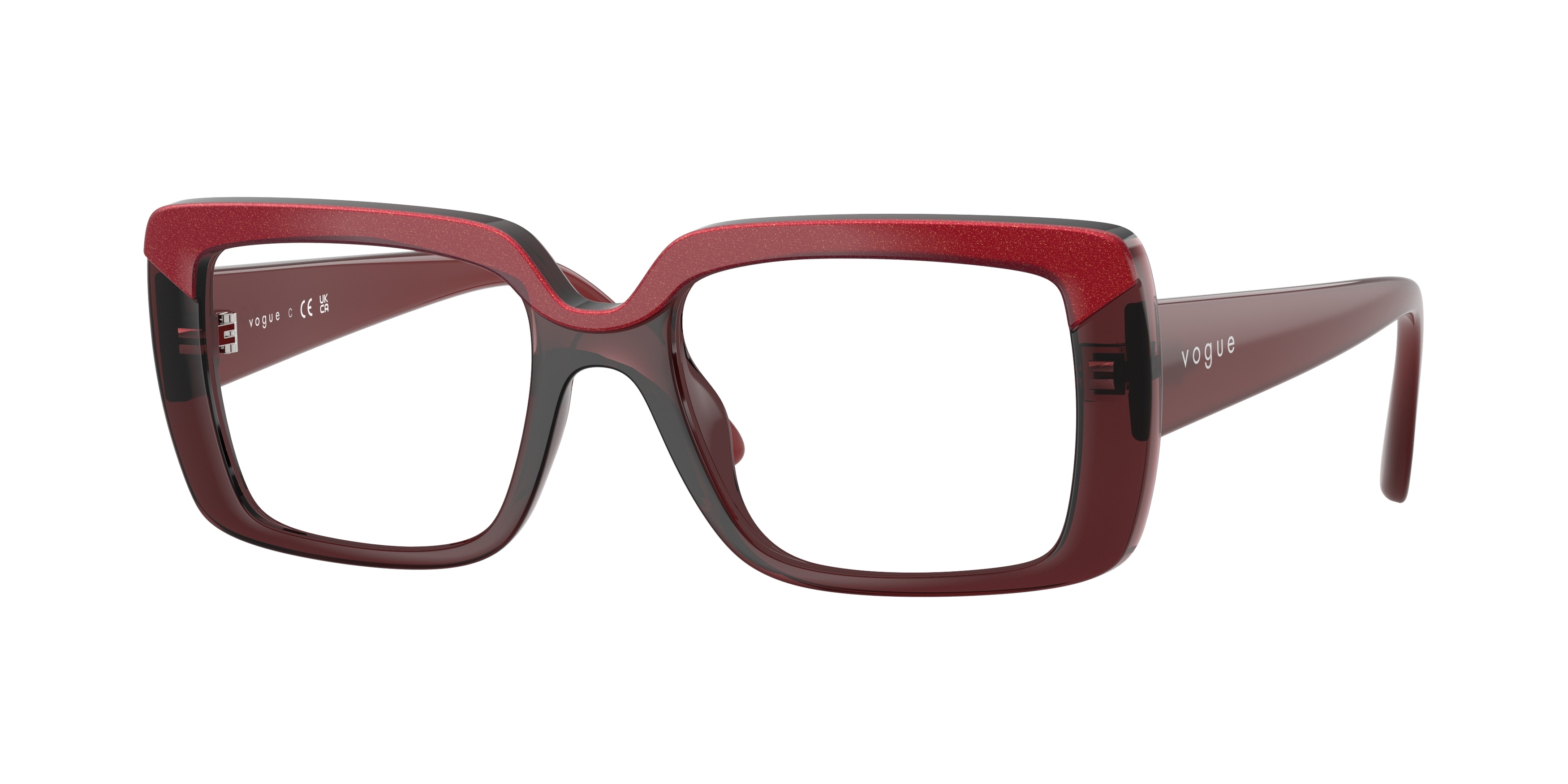 Top Đỏ/Trong Suốt Red