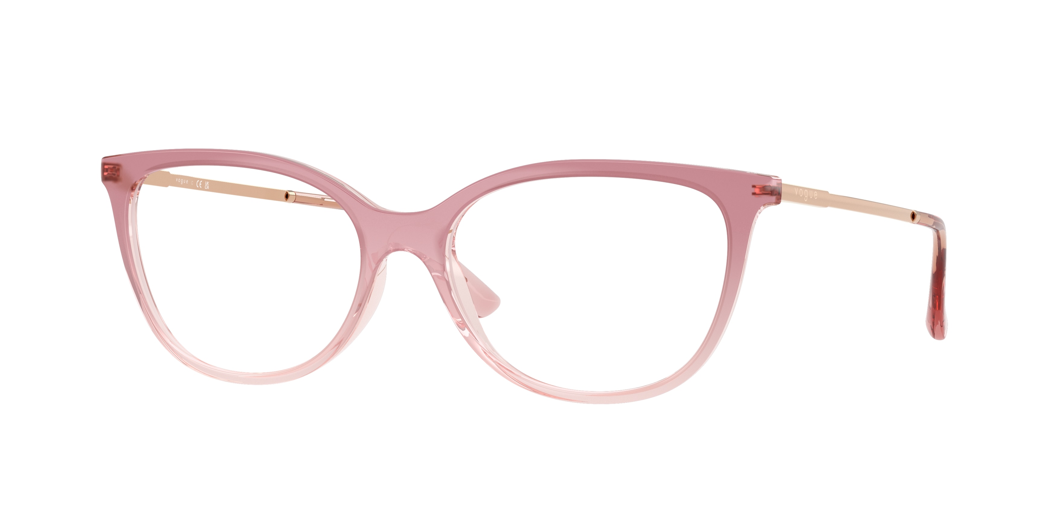 Chuyển Màu Hồng/Trong Suốt Pink