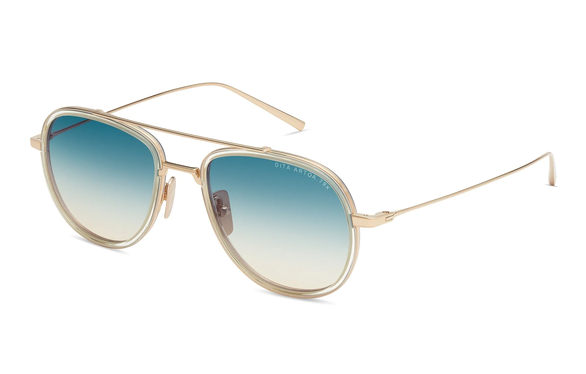 DITA ARTOA.79x White Gold - Crystal Clear