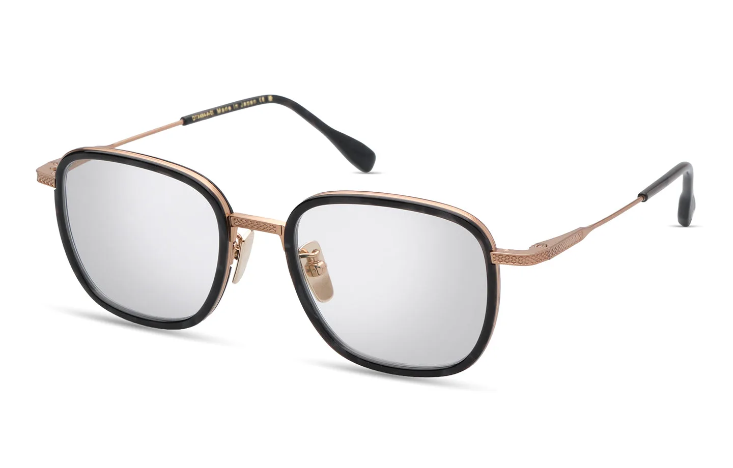 DITA AVIATIA-FIVE Black Obsidian - Brushed Rose Gold