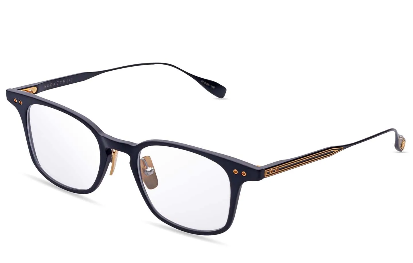 DITA BUCKEYE (+) Matte Black - Yellow Gold
