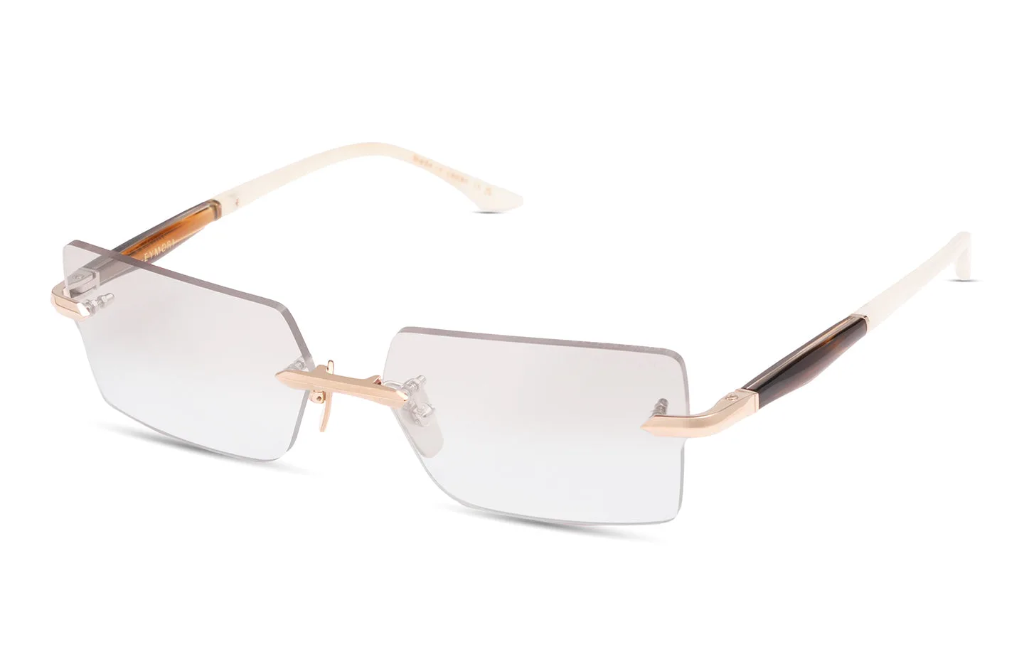 DITA EYMORI Optical White Gold - Golden Timber