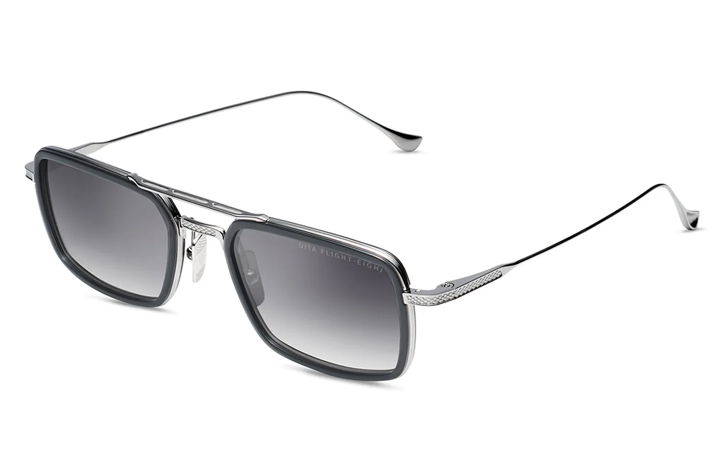DITA FLIGHT.008 Smoke Grey Crystal/Black Palladium
