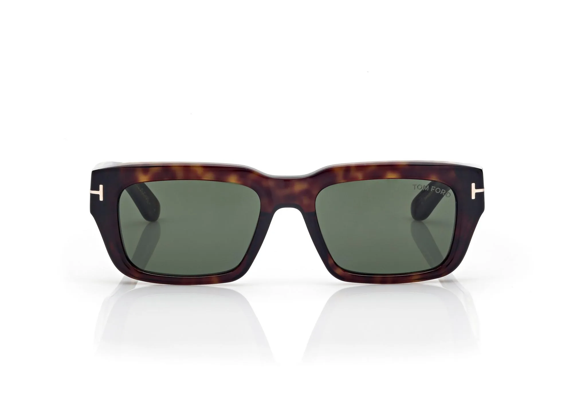 Tom Ford Icon Rectangular Sunglasses FT1203 Dark Havana