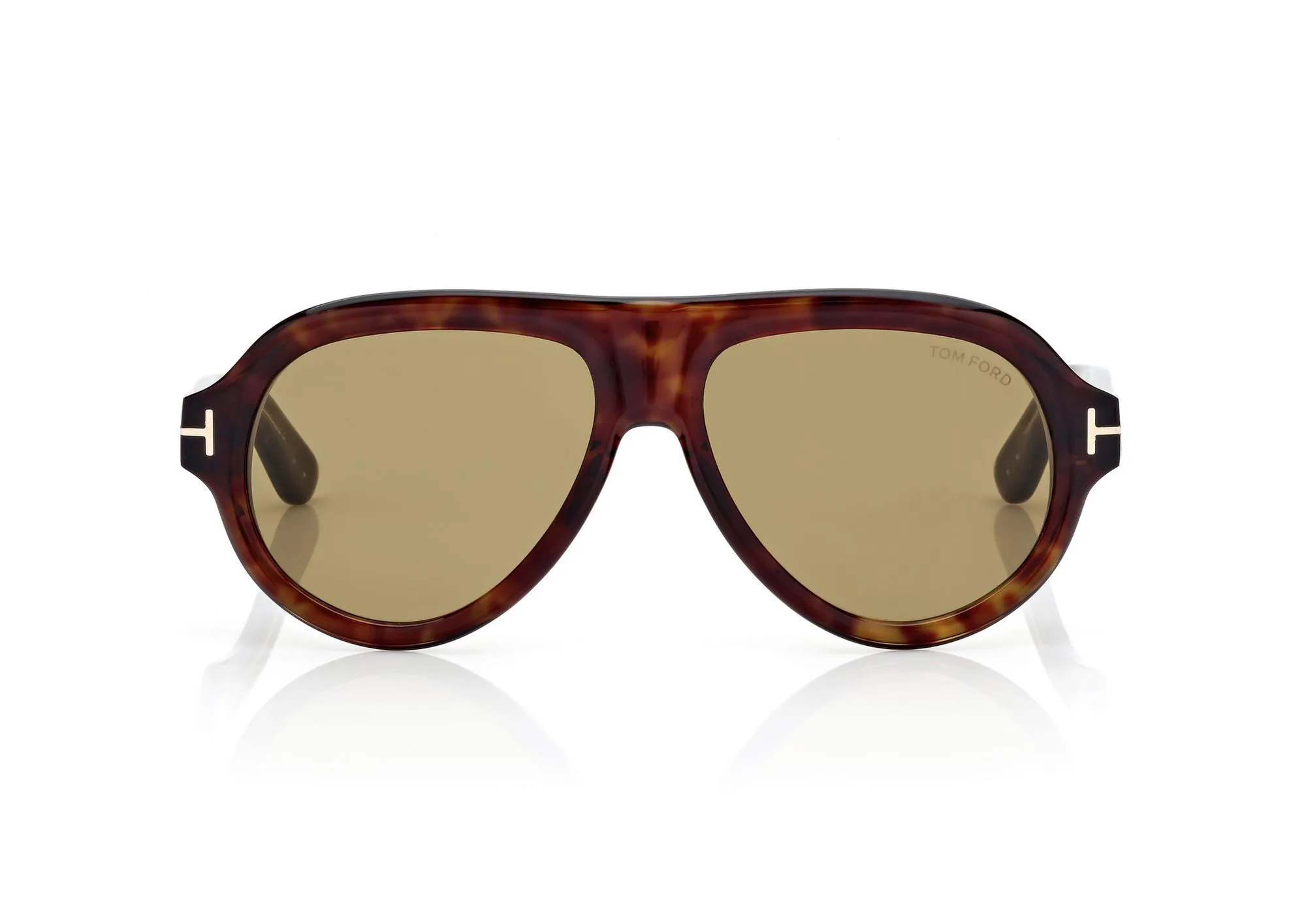 Tom Ford Icon Pilot Sunglasses FT1225 Dark Havana