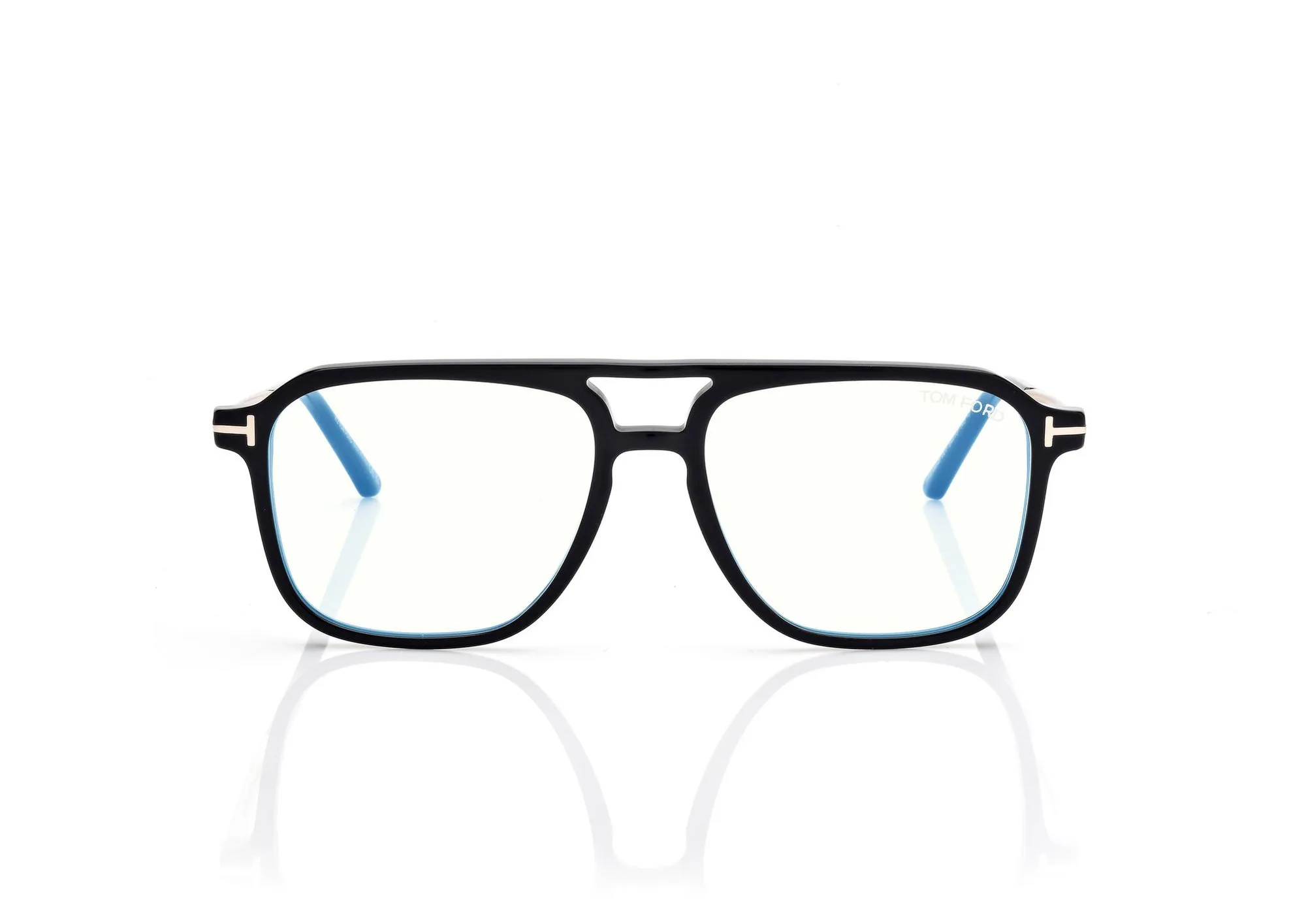 Tom Ford Blue Block Navigator Opticals FT6183B Black