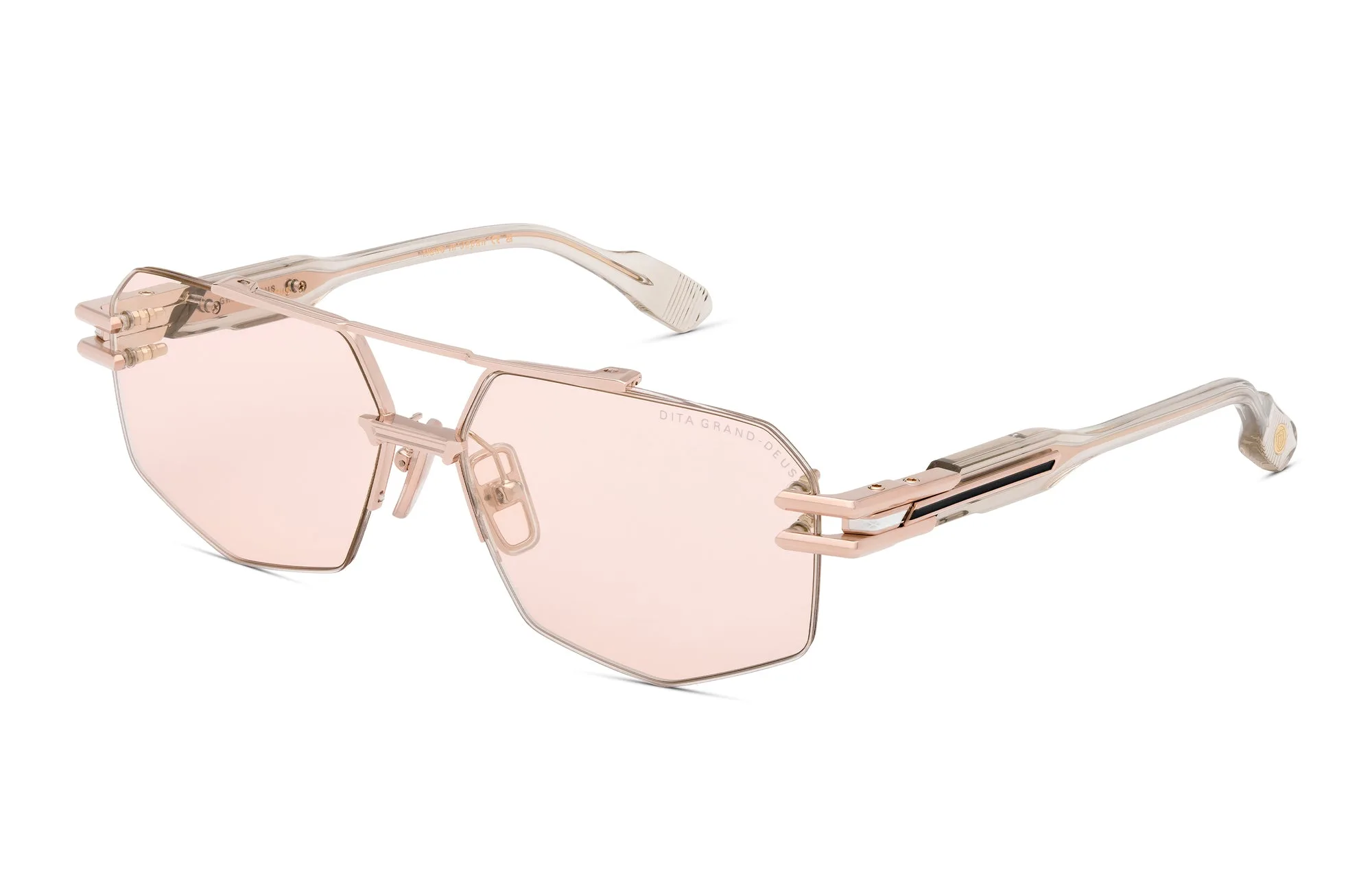 DITA GRAND-DEUS Rose Gold - Khaki Crystal