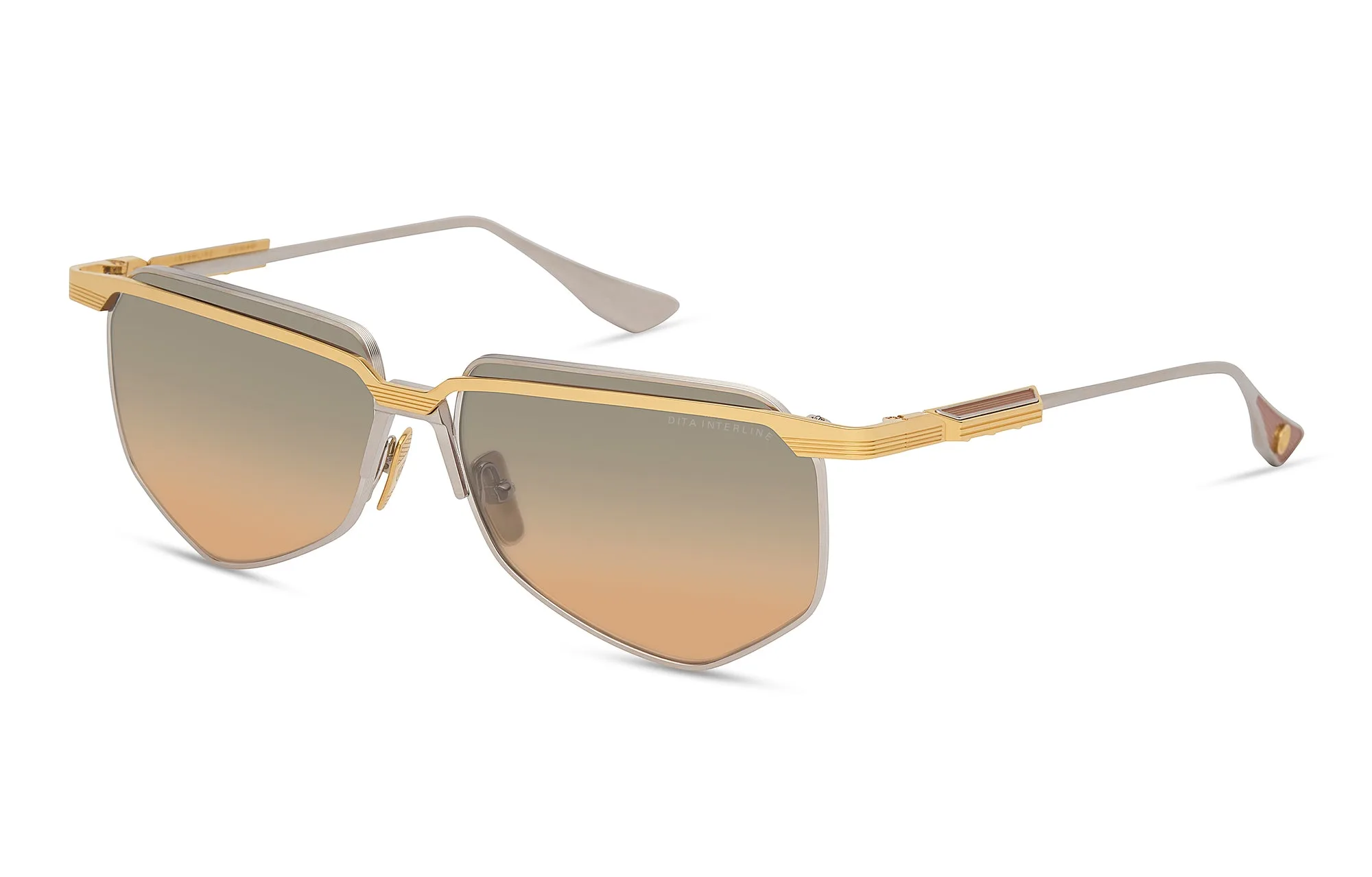 DITA INTERLINE Yellow Gold - Antique Silver