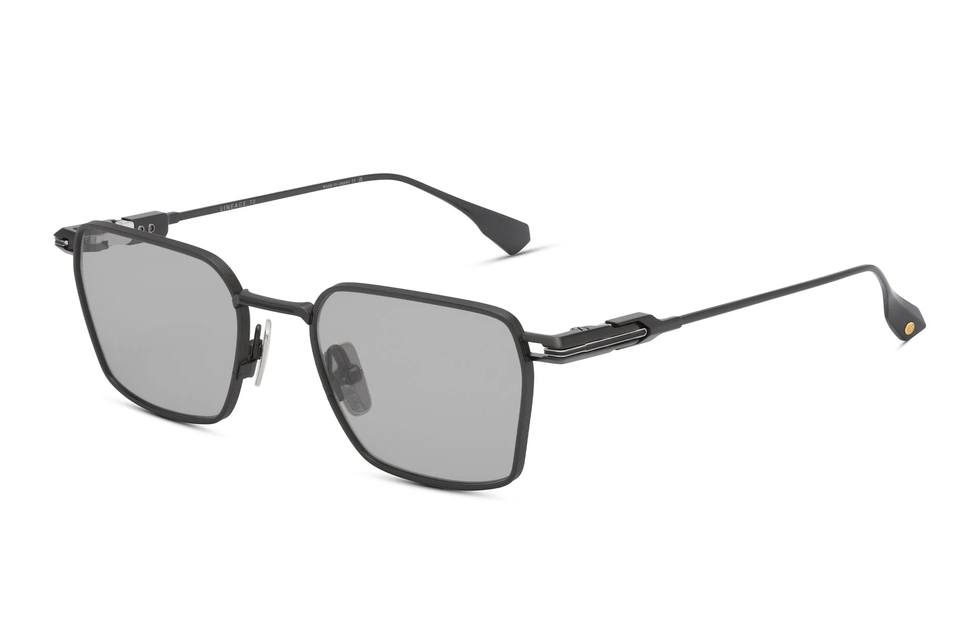 DITA LINEAGE.70 Black Iron - Shiny Silver