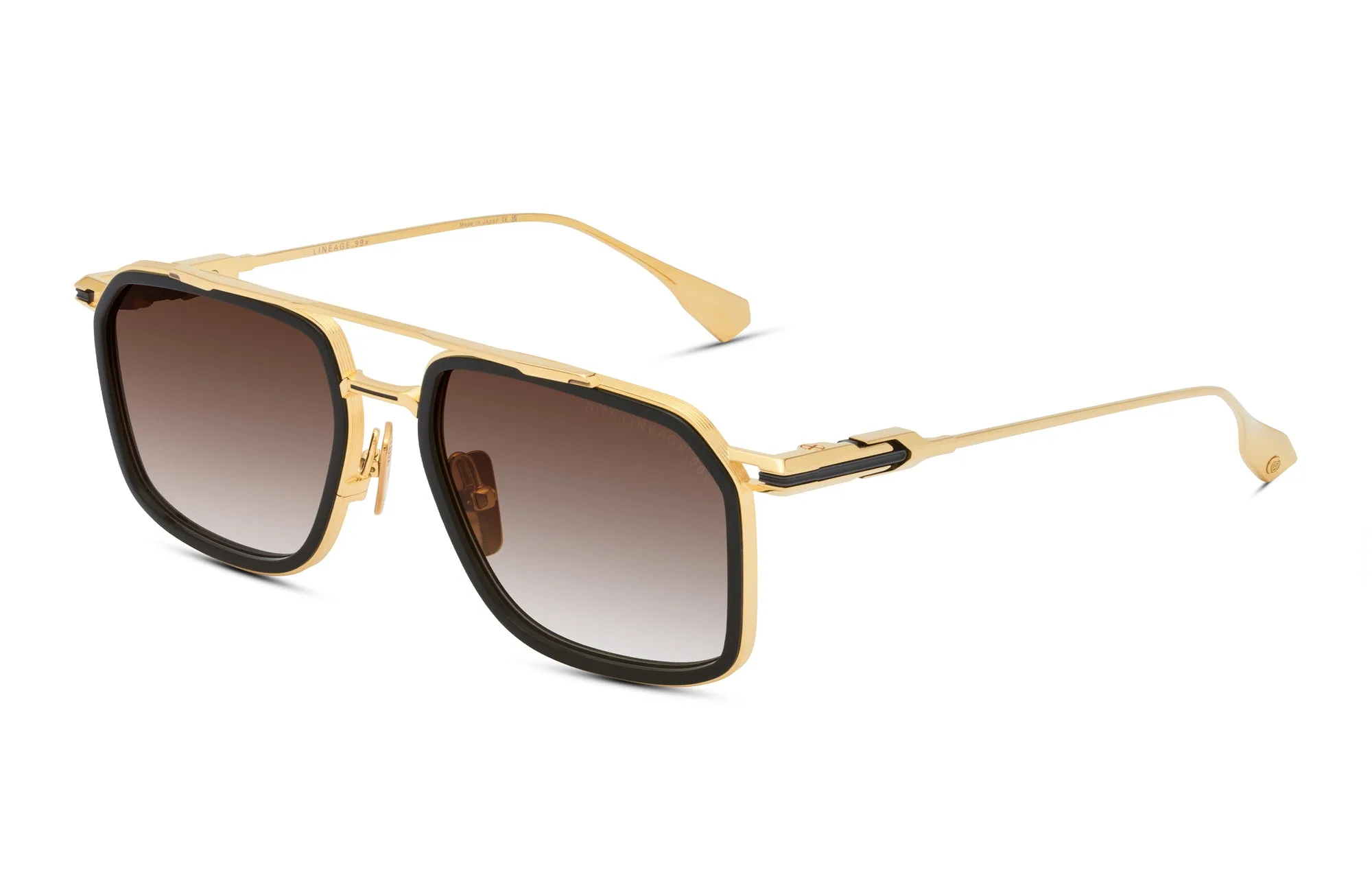 DITA LINEAGE.99x Yellow Gold - Black - Black Iron
