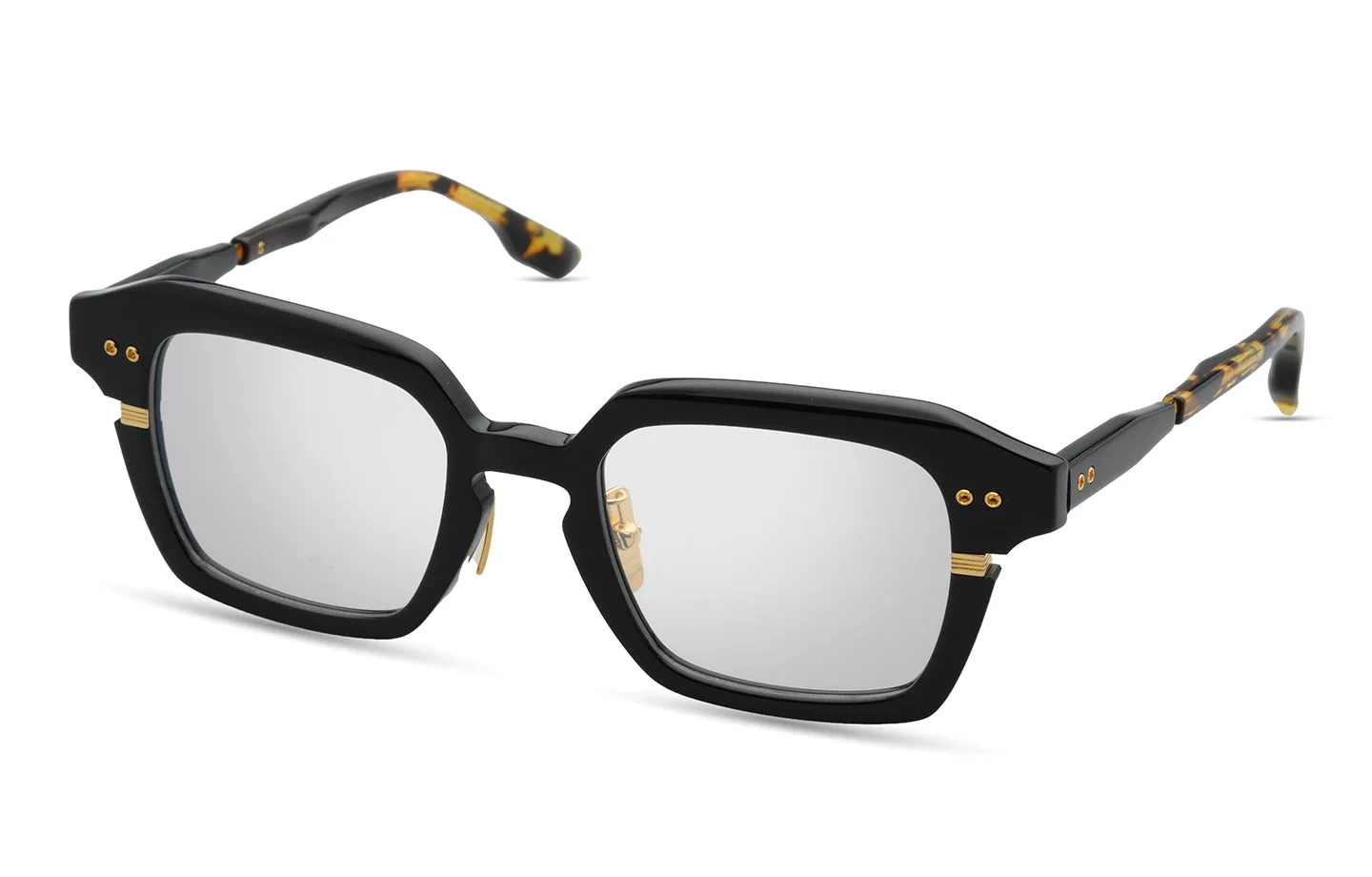 DITA LINEUS-THREE Black - Yellow Gold - Edo Tortoise