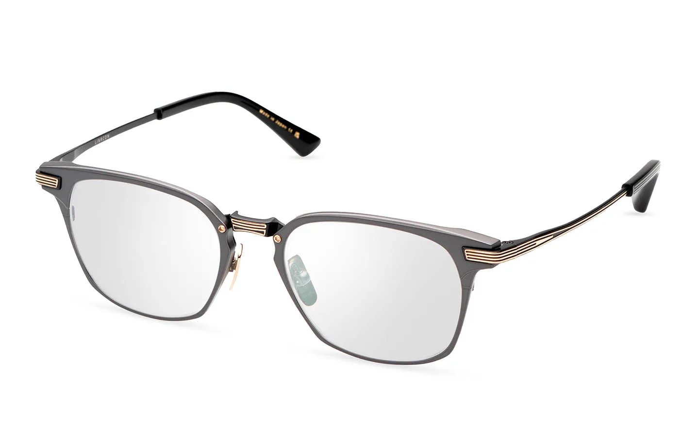 DITA LINRCON Optical Black Iron - Yellow Gold
