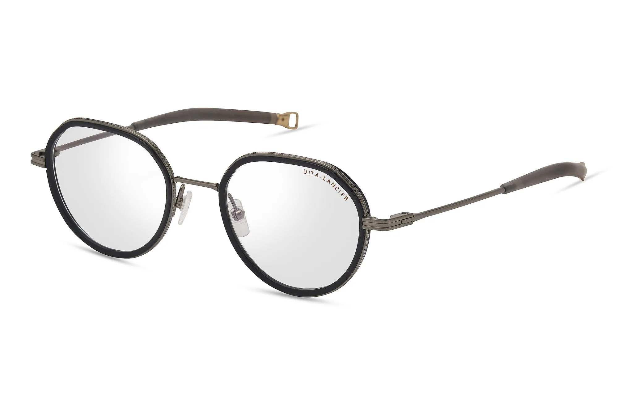 DITA LSA-444 Brushed Antique Silver - Navy