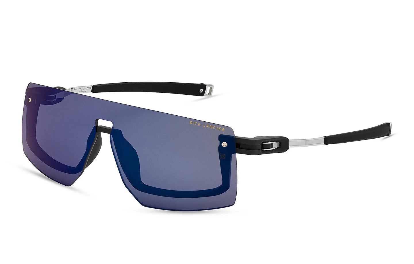 DITA LSA-448 Matte Black - Shiny Silver