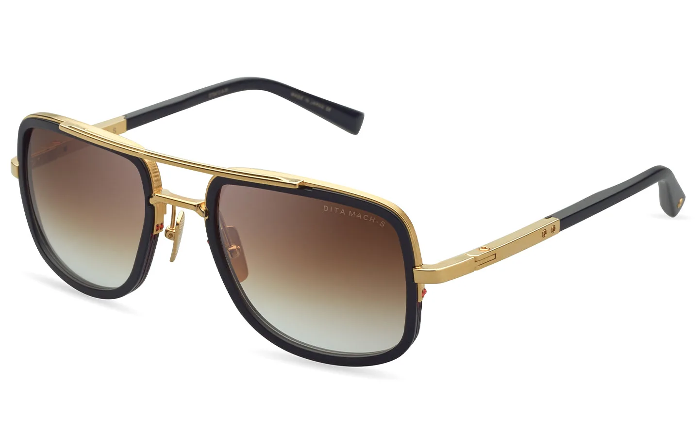 DITA MACH-S Yellow Gold - Matte Black