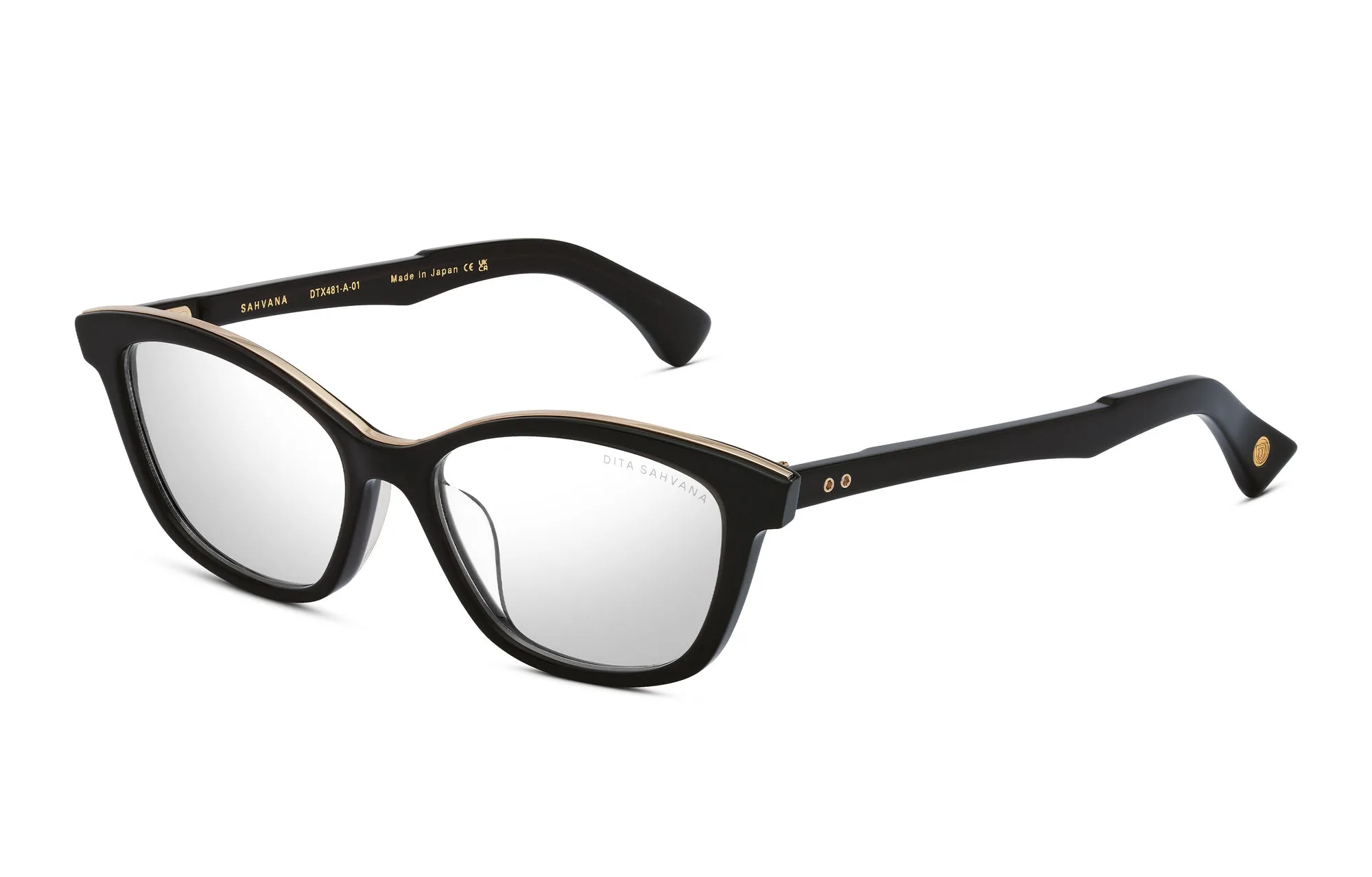 DITA SAHVANA Black Glass - White Gold