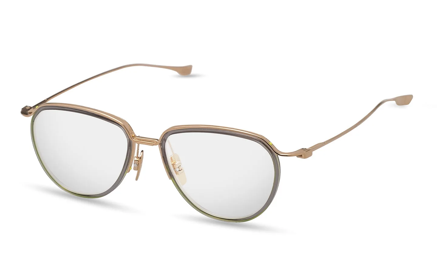 DITA SCHEMA-THREE White Gold - Grey Crystal