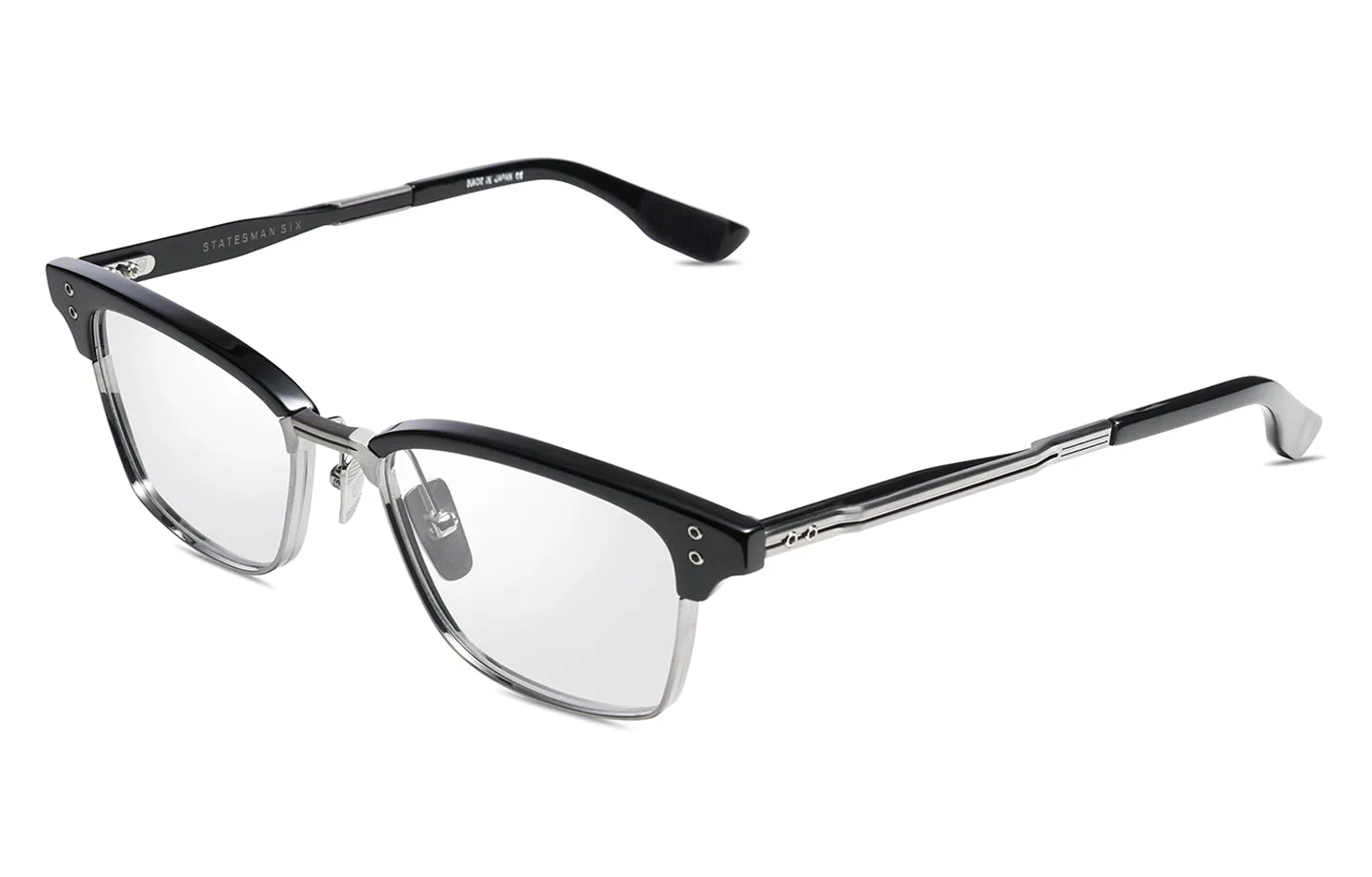DITA STATESMAN-SIX Black - Antique Silver - Matte Black