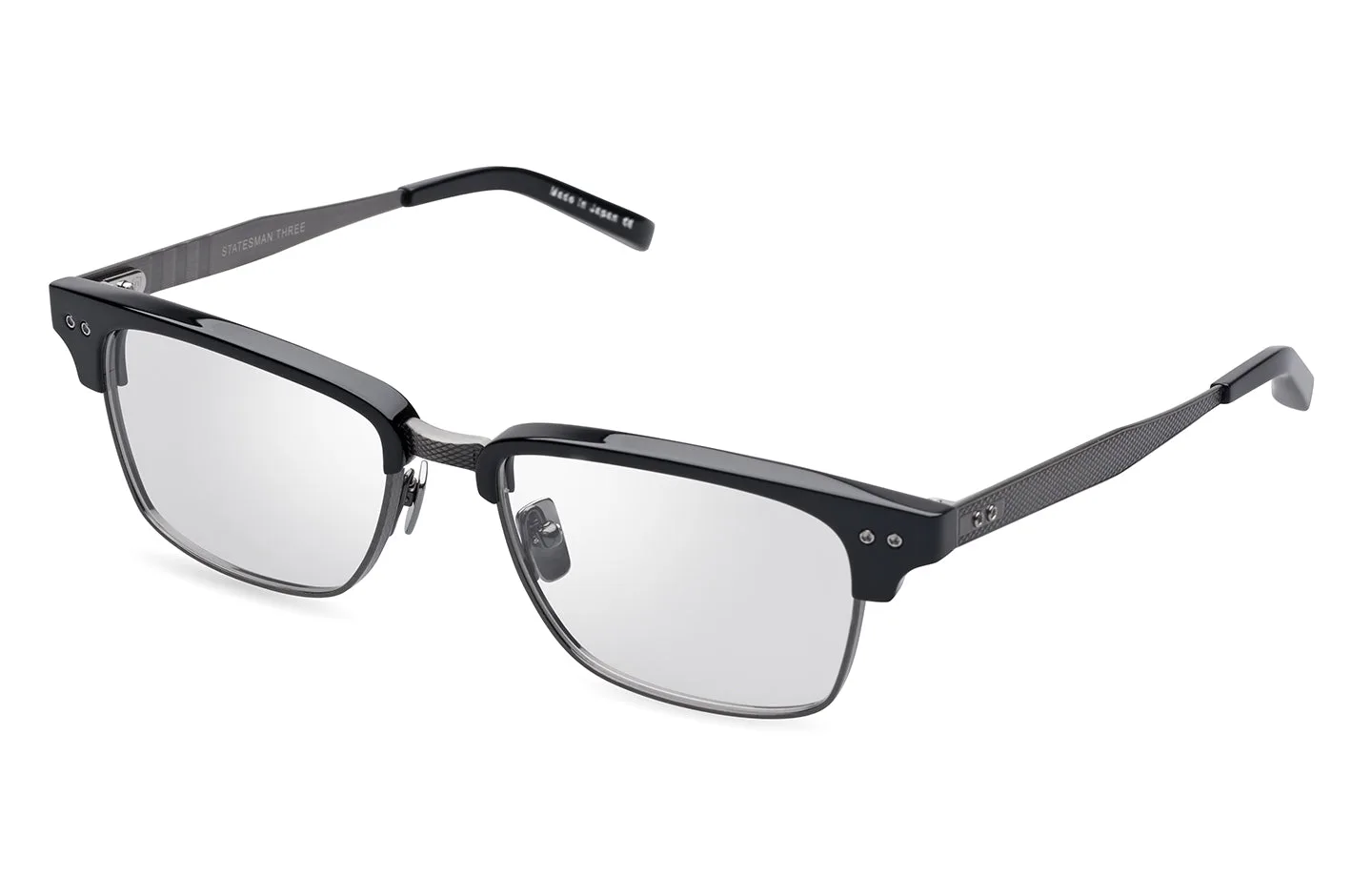 DITA STATESMAN-THREE Black-Antique Silver