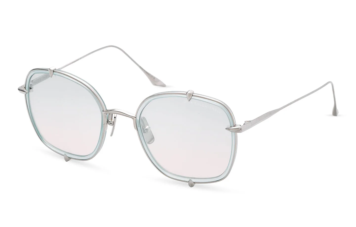 DITA TALON-THREE Green Beach Glass - Silver