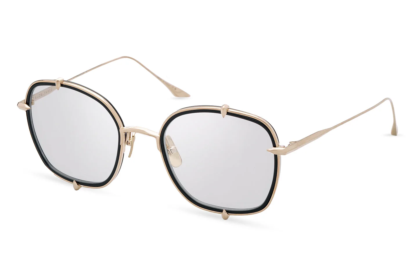 DITA TALON-THREE Optical Black - White Gold