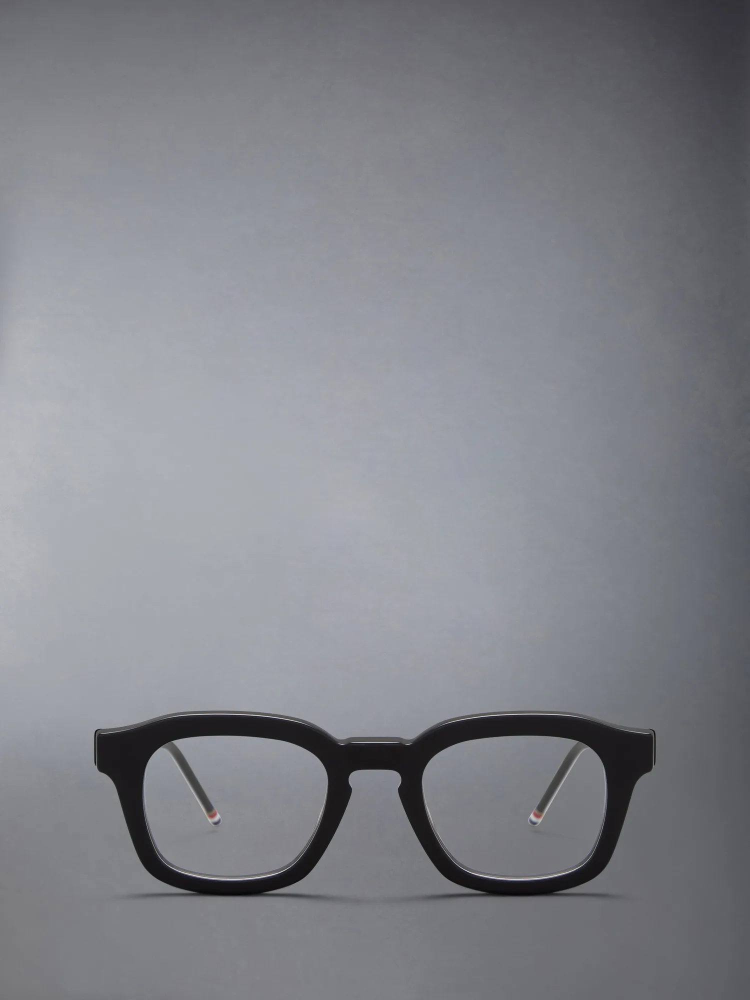 Thom Browne Acetate Rectangular Eyeglasses UEO412A Matte Black/Charcoal