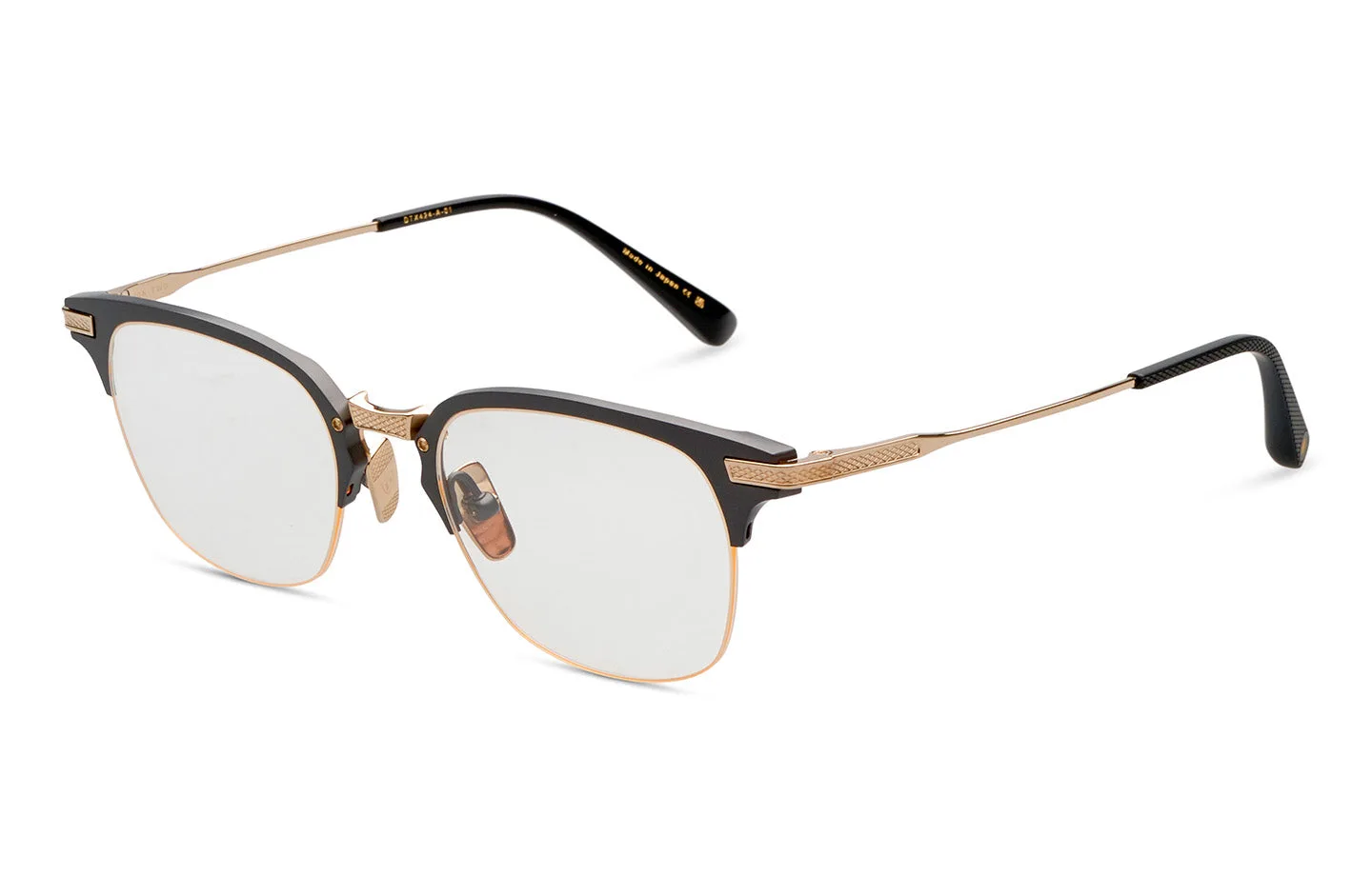 DITA UNION-TWO Optical Black Iron - White Gold