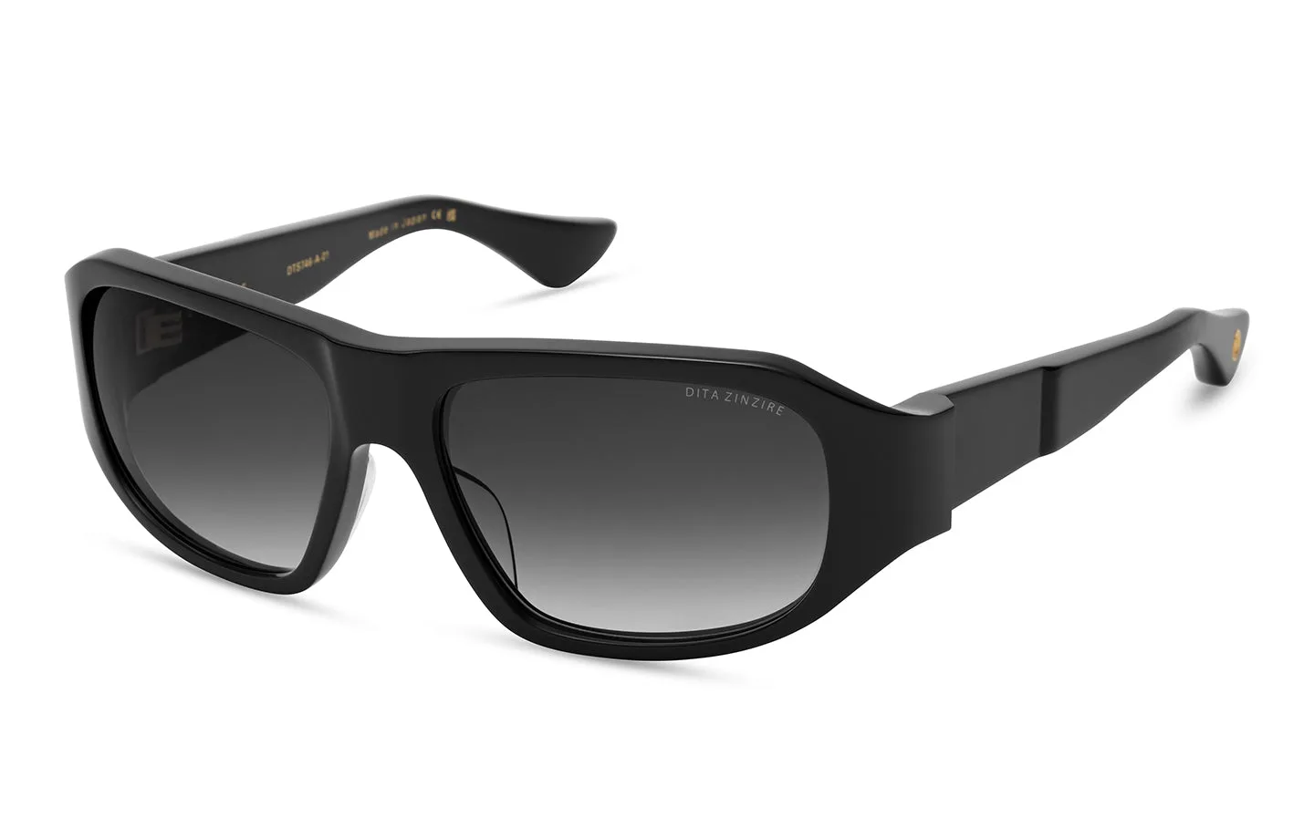 DITA ZINZIRE Black - Yellow Gold